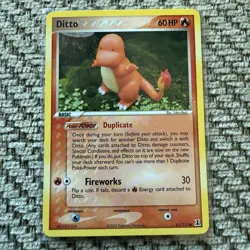 Pokemon TCG Ditto Charmander Card Delta Species 61/113, Regular NM Condition - Image 1