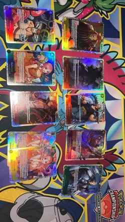 One Piece TCG 65 card lot mainly prb02 srs but does comes with cards not from it - Image 2