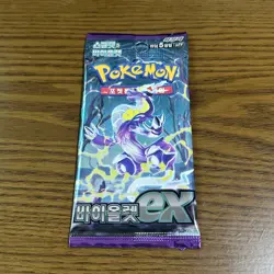 Pokemon Card 151 & Violet ex 1+1 NEW Korean Booster Packs SV2A SV1V - Image 3