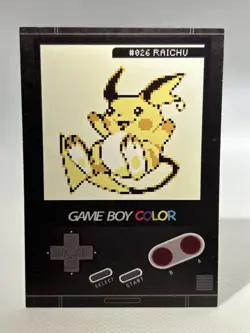 RAICHU VS CUBONE GAMEBOY COLOR - POKEMON CARDS ( PSA , CGC , BGS , TAG ) - Image 2