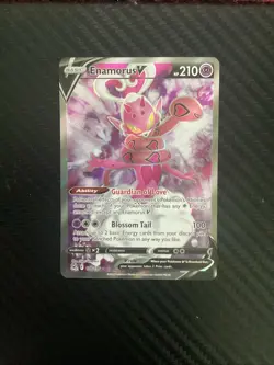 Enamorus V 178/196 - Sword Shield - Lost Origin - Full Art - Pokemon Card - NM - Image 1