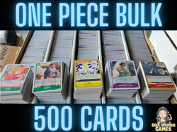 ONE PIECE TCG 500 CARD GAME BULK LOT INSTANT COLLECTION NEAR MINT/MINT ENGLISH - Image 1