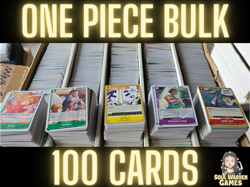 ONE PIECE 100 CARD GAME BULK LOT INSTANT COLLECTION NEAR MINT/MINT ENGLISH - Image 1