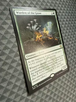 MTG Warden of the Grove #0166 Rare Tarkir: Dragonstorm (TDM) - Image 2