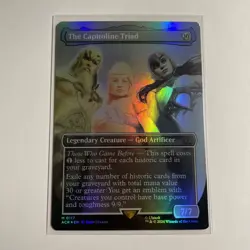 The Capitoline Triad Borderless Universes Beyond: Assassin's Creed Foil + B Rare - Image 1