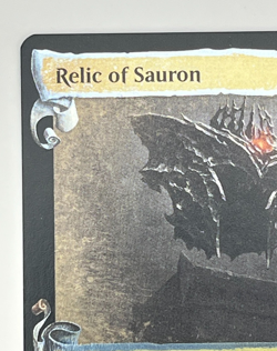 MTG Relic of Sauron Foil Showcase Scrolls LTC #489 Lord of the Rings Magic - Image 3