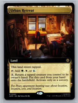 MTG # Marvel's Spider-Man Urban Retreat #283 (Borderless) - Image 1