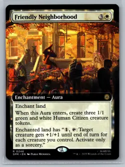 MTG # Marvel's Spider-Man Friendly Neighborhood #246 (Borderless) - Image 1