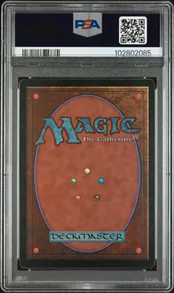 MTG - Seeker - ALTERNATE 4th Edition Magic - Graded PSA 7 - Image 2