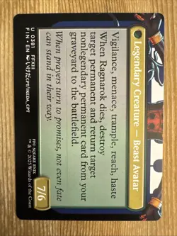MTG - 1x Fang, Fearless l’Cie - Borderless Final Fantasy NM - Image 2