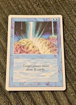 MTG Revised BRAINGEYSER ( Check Pics) Great Shape - Image 1