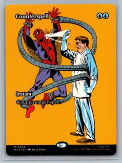 MTG Counterspell (Borderless) #9 Marvel's Spider-Man - Image 1