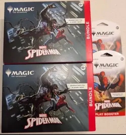 (2) 2025 Magic The Gathering MTG Marvel's Spider-Man Bundle Box x2/Packs X2 LOT - Image 2