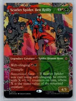 MTG # Marvel's Spider-Man Scalet Spider, Ben Reilly #14 (Borderless) - Image 1