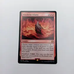 Nibelheim Aflame MTG Mythic Rare Magic: The Gathering Final Fantasy 7 FFVII Red - Image 1