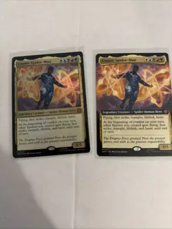 2x MTG Marvel EN Borderless+Reg(foil) #M 0271 SPM Cosmic Spider-Man - Image 1