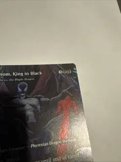 1x - Venom, King in Black / Skithiryx, the Blight Dragon - FOIL BORDERLESS MTG - Image 3