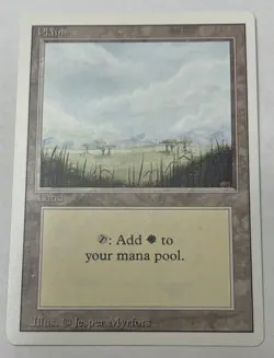 Plains (A) - Revised Edition Core Set - Magic the Gathering MTG - NM - Image 1