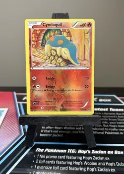 Pokemon Card Cyndaquil 18/162 Breakthrough Reverse NM/LP - Image 1