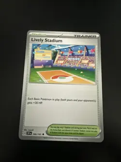 [4x Playset] Lively Stadium (180/191) - SV08: Surging Sparks (SV08) Pokemon TCG - Image 2