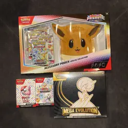 Pokemon Prismatic Collection & Booster- 151 Sealed/1 Mega Evolution ETB - Image 1
