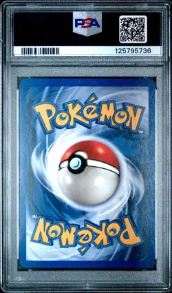 2000 Pokemon Mewtwo 10 Base Set 2 Psa 8 - Image 2