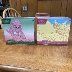 Paradox Rift Pokemon Center Elite Trainer Box ETB Set Of 2 Sealed - Image 1