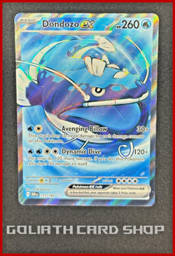 Dondozo ex 211/182 Ultra Rare - Sv10: Destined Rivals Pokemon TCG - NM - Image 1