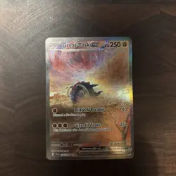 Pokemon TCG Scarlet & Violet Great Tusk EX 246/198 Special Illustration Rare - Image 1