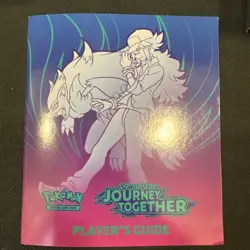 2024 Pokemon Journey Together Elite Trainer Booklet - Player Guide brand new - Image 1