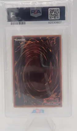 2004 Yu-Gi-Oh! Sorcerer of Dark Magic MOV-EN002 PSA 9 - Image 2