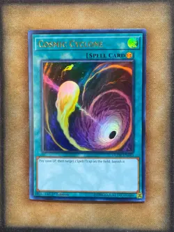 Yugioh Cosmic Cyclone DUDE-EN043 Ultra Rare 1st Ed NM - Image 1