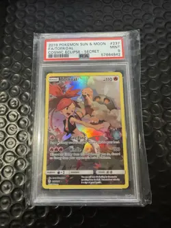 Torkoal #237 - Pokemon Cosmic Eclipse - PSA 9 Mint - Rare TCG Card - Image 1