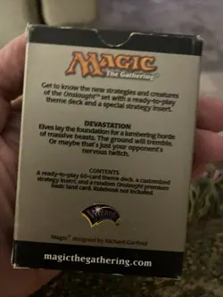 Onslaught Devastation Theme Deck Preconstructed Theme Deck Magic Preowned - Image 4