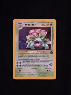Pokemon TCG Venusaur Wizards Black Star Promos, Holo Card 13 minimal wear - Image 1
