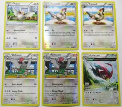 Pidove Tranquill Unfezant Non & Reverse Holo & HA Roaring Skies 6 Pokemon Card - Image 1