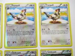 Pidove Tranquill Unfezant Non & Reverse Holo & HA Roaring Skies 6 Pokemon Card - Image 3