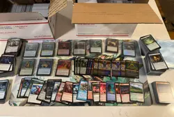 1000 MTG Magic The Gathering Cards Bulk lot (930 Common/Uncommon+ 70 Rare/Foil) - Image 1