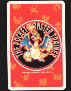 Weedle 5 of Clubs Pokemon Red Charizard Playing Card Near Mint or Better - Image 2