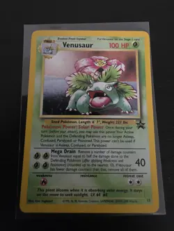 Pokemon TCG Venusaur Promo Holo Card 13 WOTC NM - Image 1