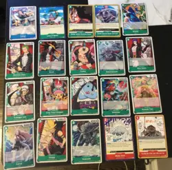 One Piece OP02 Paramount War 81 Card Lot NM No Duplicates - Image 3