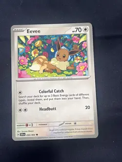 Eevee 050/064 Sv: Shrouded Fable Regular Pokemon TCG Card - Image 1
