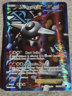 Heatran EX (Plasma Freeze) - Full Art Holo Card 109/116 - Mint/NM Condition - Image 2