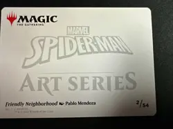 Friendly Neighborhood Art Card - Art Series: Marvel's Spider-Man - Image 2