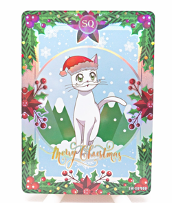 Sailor Moon Artemis SM-SQ-008 Christmas Anime Collectible Card - Image 1
