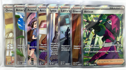 ( Lot Of 8 ) Different Pokemon TCG Prismatic Evolutions Trainer Pokemon Cards - Image 1