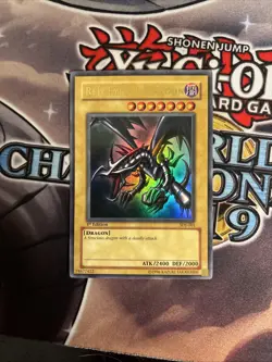 (MC) Red-Eyes Black Dragon 1st Edition SDJ-001 Ultra Rare Yu-Gi-Oh Card LP/MP - Image 1