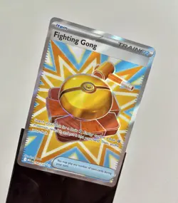 Fighting Gong 168/132 Mega Evolutions Trainer Card Pokemon TCG 2025 FULL ART NM - Image 1