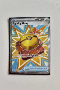 Fighting Gong 168/132 Mega Evolutions Trainer Card Pokemon TCG 2025 FULL ART NM - Image 2