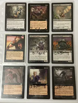A1 Mixed Lot Of Signed Magic The Gathering Cards (MTG) - Image 1